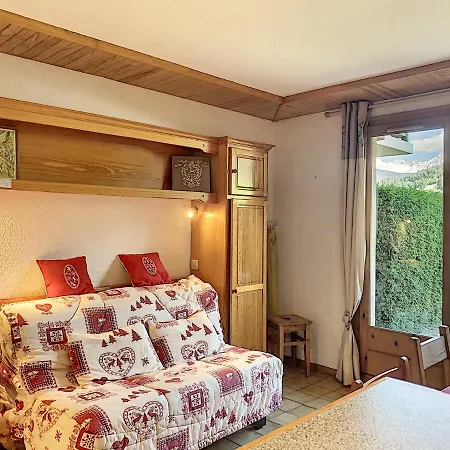 Cosy Pour 3 Avec Terrasse, Parking Et Casier A A - Fr-1-560-77 Apartment Combloux
